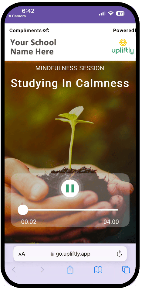 mindfulness app meditation techniques for students
